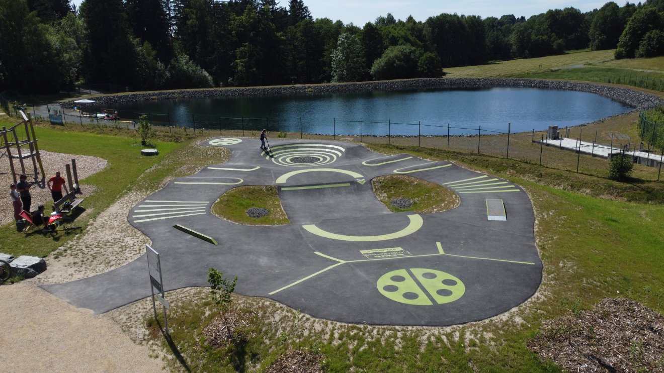 Overview Rollspielplatz Schöneck